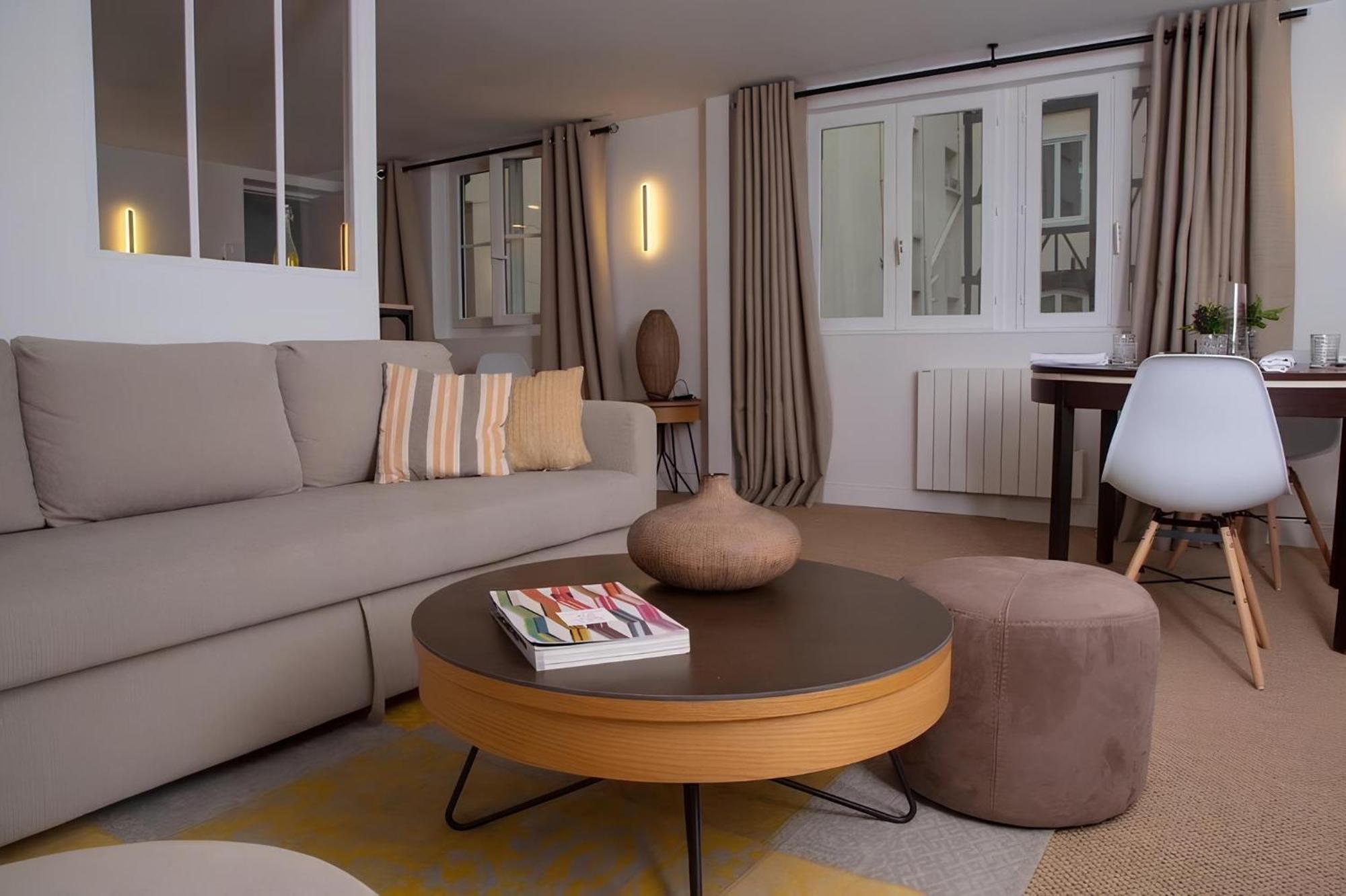 Fontenelle Appartement Calme Et Lumineux Rouen, Cathedrale "Menage & Linge Inclus " 외부 사진